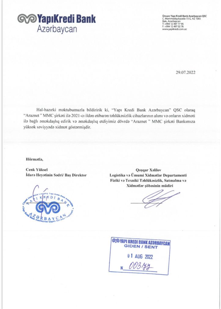 YapıKredi Bank Azərbaycan